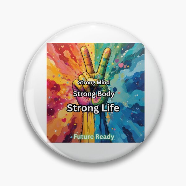 Item preview, Strong Mind, Strong Body, Strong Life designed and sold by FutureReady.