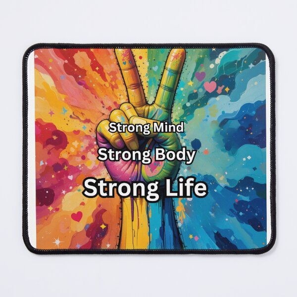 Item preview, Strong Mind, Strong Body, Strong Life designed and sold by FutureReady.