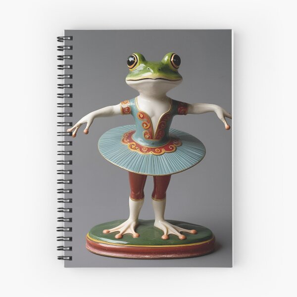 Item preview, Frog Ballet, Cute Frog Art For Frog Lovers designed and sold by Cuteanimalgifts.