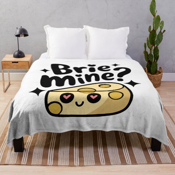 Item preview, Brie Mine! Cute Brie Cheese Pun designed and sold by PMCreative.