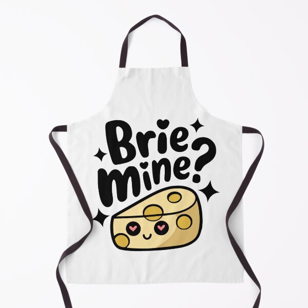 Item preview, Brie Mine! Cute Brie Cheese Pun designed and sold by PMCreative.