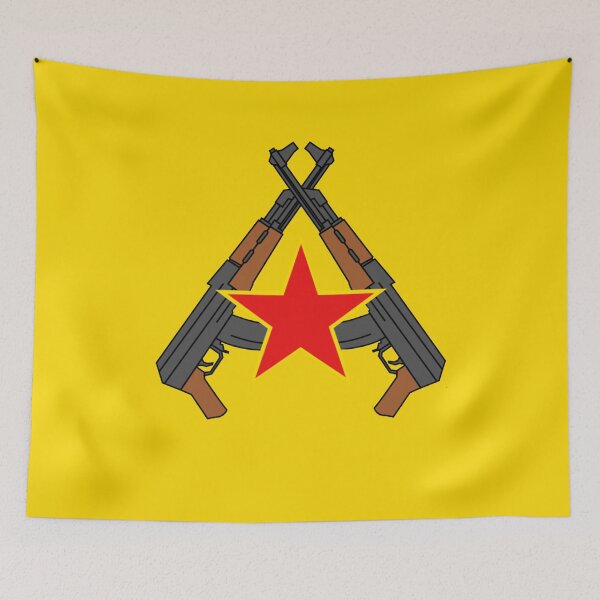 Item preview, YRK flag designed and sold by KurdishShops.