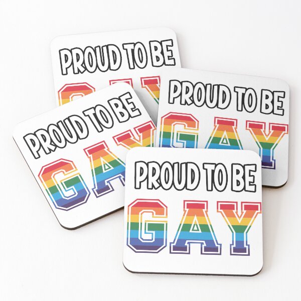 Item preview, Proud to Be Gay – Rainbow LGBTQ+ Pride Month designed and sold by Sensepiphoria.