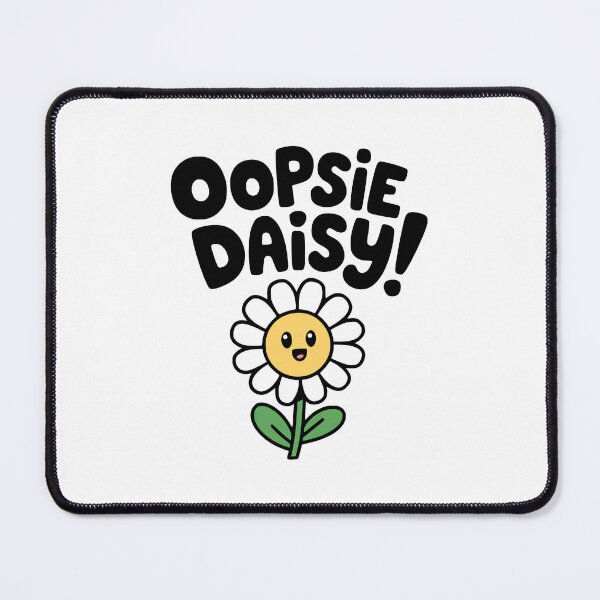 Item preview, Oopsie Daisy! Cute Flower Pun designed and sold by PMCreative.