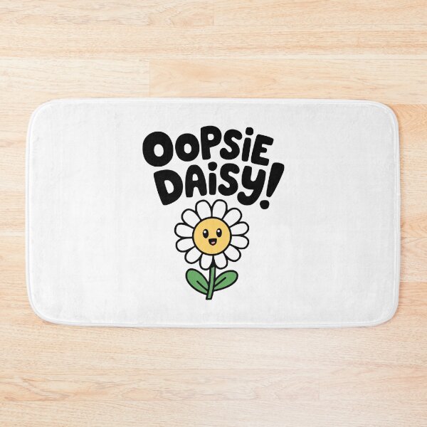 Item preview, Oopsie Daisy! Cute Flower Pun designed and sold by PMCreative.