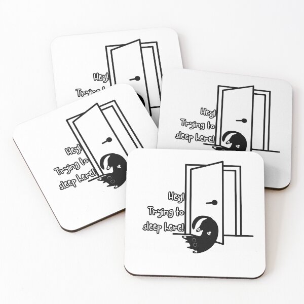 Item preview, Hey! Trying to sleep here! designed and sold by WharryG.