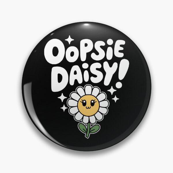 Item preview, Oopsie Daisy! Cute Daisy Pun designed and sold by PMCreative.