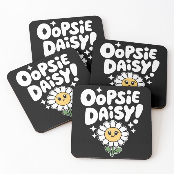 Item preview, Oopsie Daisy! Cute Daisy Pun designed and sold by PMCreative.
