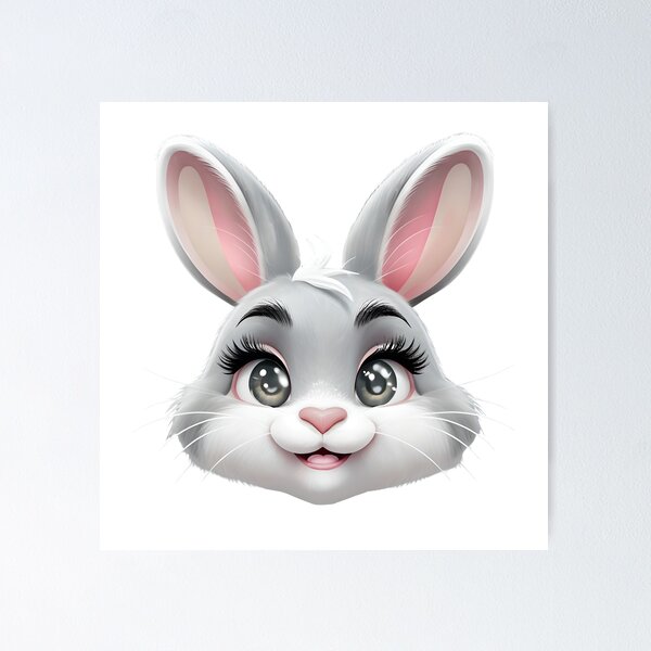 Item preview, Easter Bunny Portrait Design designed and sold by PrintandJoy.
