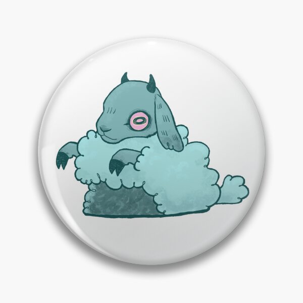 Item preview, Strange Sheep (Blue-Gray) designed and sold by quokkabear.