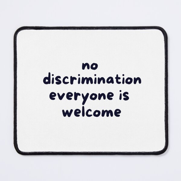 Item preview, everyone is welcome & no discrimination & We are all created from Adam. designed and sold by goodFather4ever.