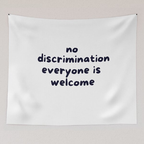 Item preview,  everyone is welcome & no discrimination &  We are all created from Adam. designed and sold by goodFather4ever.