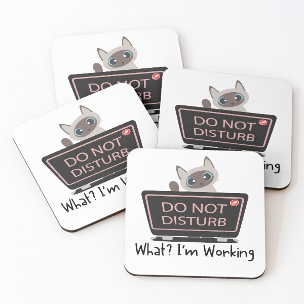 Item preview, What? I'm Working designed and sold by WharryG.