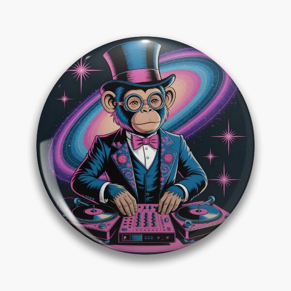 Item preview, DJ Monkey designed and sold by notlikeontv.