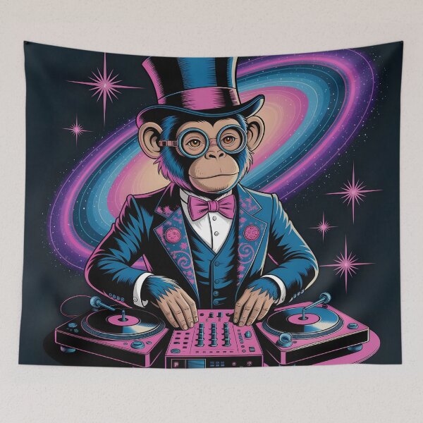Item preview, DJ Monkey designed and sold by notlikeontv.