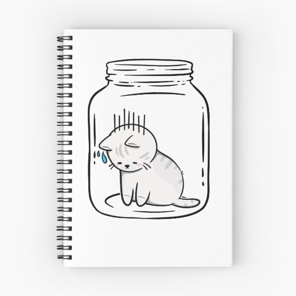 Item preview, Cat in Jar designed and sold by WharryG.