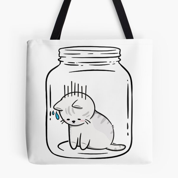 Item preview, Cat in Jar designed and sold by WharryG.