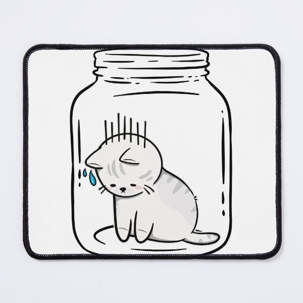 Item preview, Cat in Jar designed and sold by WharryG.