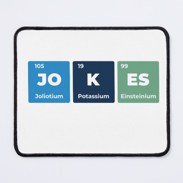 Item preview, Jokes Periodic Table designed and sold by mermaids001.