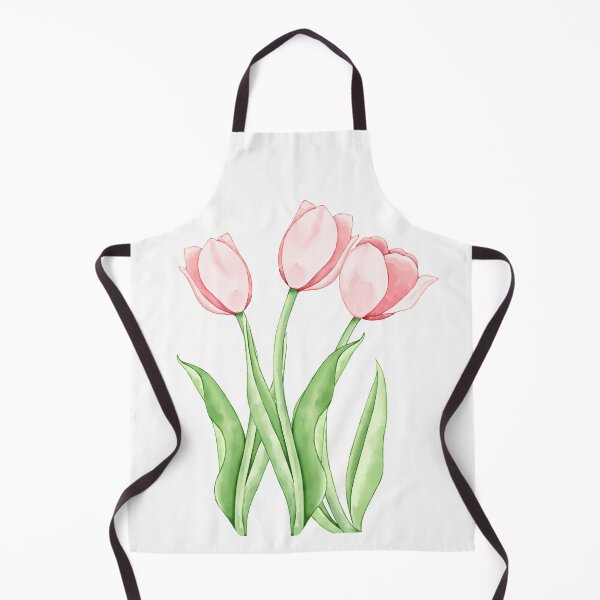 Item preview, Watercolor Pink and White Tulips designed and sold by mimiscreativity.