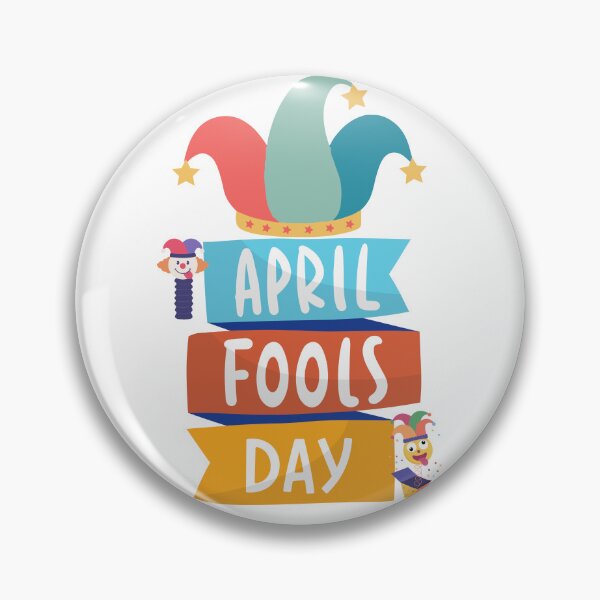 Item preview, April Fools Day Funny Jester Hat Design sticker  designed and sold by chomdesign.
