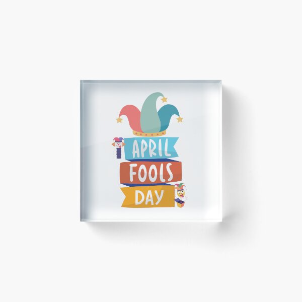 Item preview, April Fools Day Funny Jester Hat Design sticker  designed and sold by chomdesign.