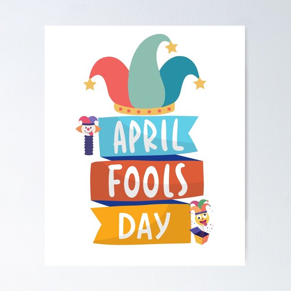 Item preview, April Fools Day Funny Jester Hat Design sticker  designed and sold by chomdesign.