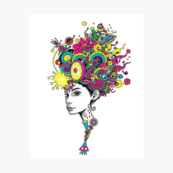 Item preview, Modern Punk Marquise by Sandra Lapierre designed and sold by newcuriosity.