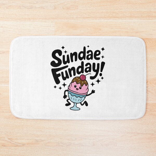 Item preview, Sundae Funday! Cute Ice Cream Pun designed and sold by PMCreative.