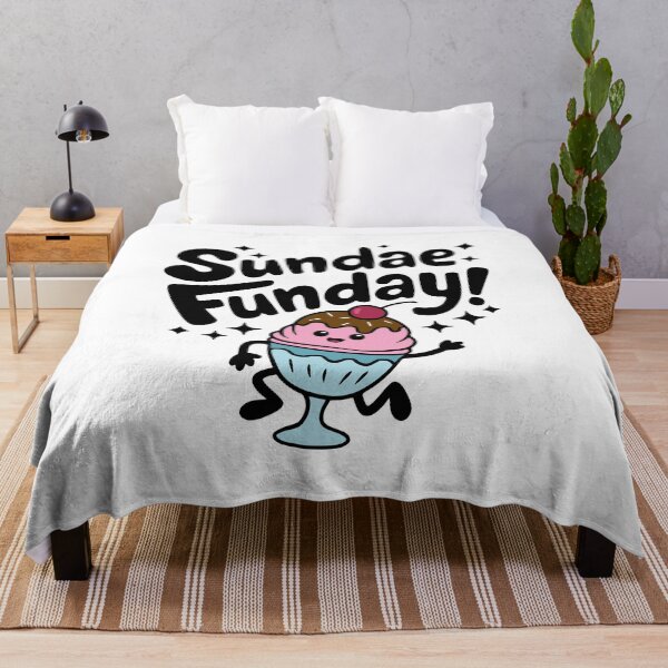 Item preview, Sundae Funday! Cute Ice Cream Pun designed and sold by PMCreative.