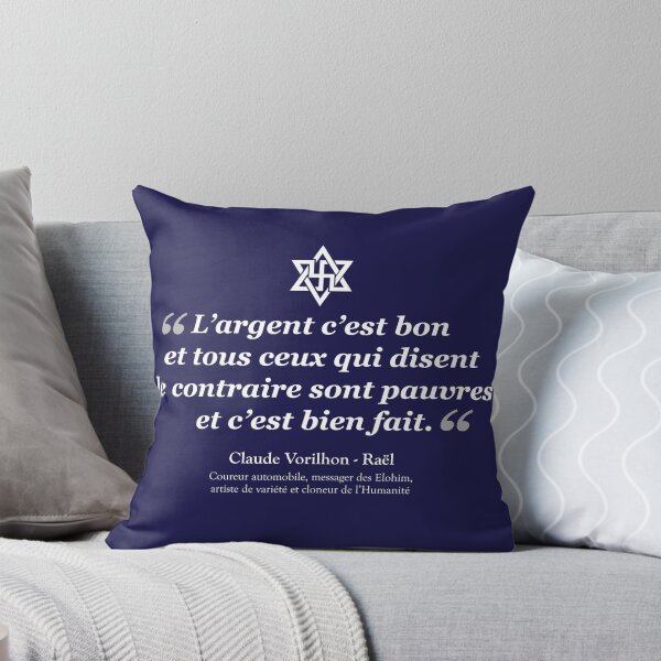 Item preview, Prophets and Great Visionaries of France: Raël - Money is good... (white) designed and sold by MonsieurDagon.