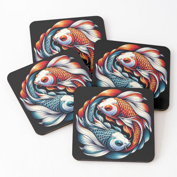 Item preview, Koi Fish Circle designed and sold by 3rd Eye Perceptions.