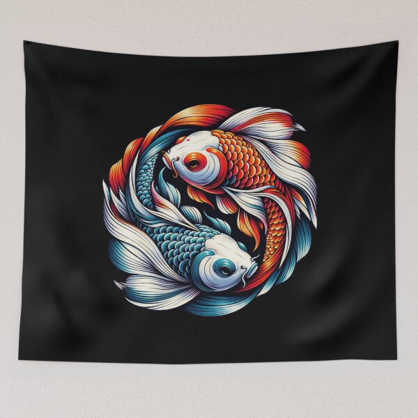 Item preview, Koi Fish Circle designed and sold by 3rd Eye Perceptions.