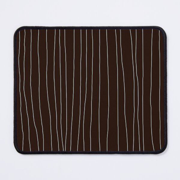 Item preview, Minimalist Wavy Line Art | Modern Abstract Brown & White Pattern | Geometric Design designed and sold by CreationbyNiki.