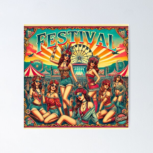 Item preview, Festival Summer Party Vibe designed and sold by Shadowbez.