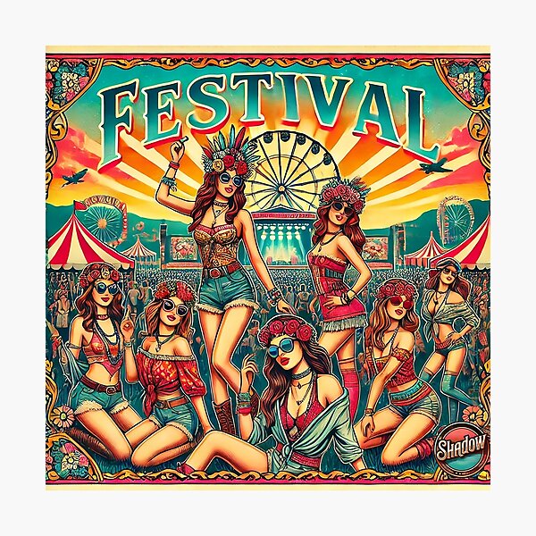 Item preview, Festival Summer Party Vibe designed and sold by Shadowbez.