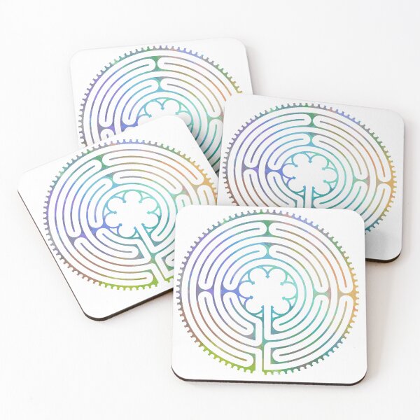 Item preview, Labyrinth Chartres Psychedelic designed and sold by YaelleDark.