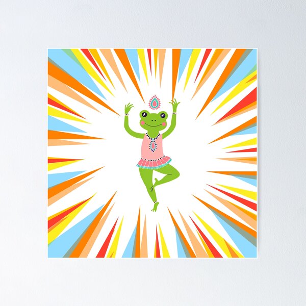 Item preview, Frog Ballet, Cute Frog Art For Frog Lovers designed and sold by Cuteanimalgifts.