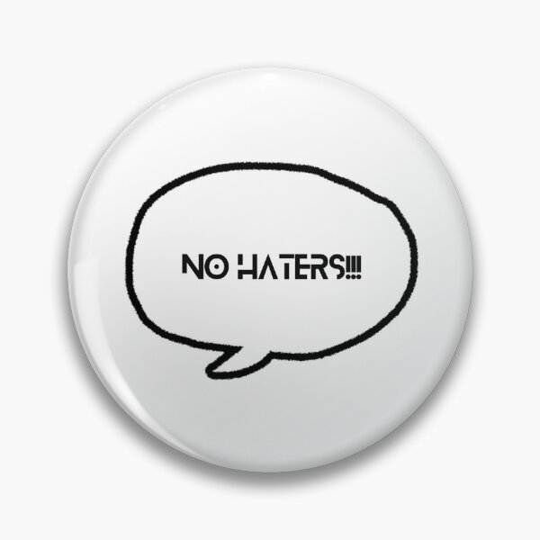Item preview, NO HATER!!! - Black & White - Motivational/ Inspirational quotes designed and sold by TishCO.