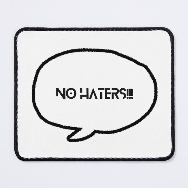 Item preview, NO HATER!!! - Black & White - Motivational/ Inspirational quotes designed and sold by TishCO.