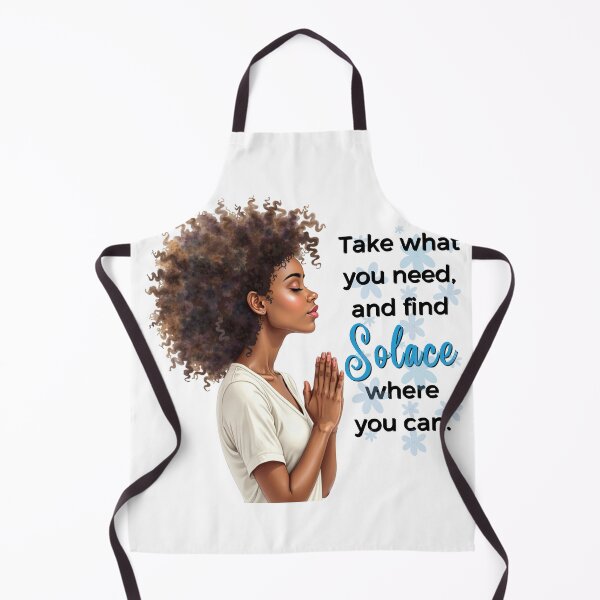 Item preview, Solace – Peaceful Melanin Art with Afro Beauty and Prayerful Vibes designed and sold by QPTheeArtist.