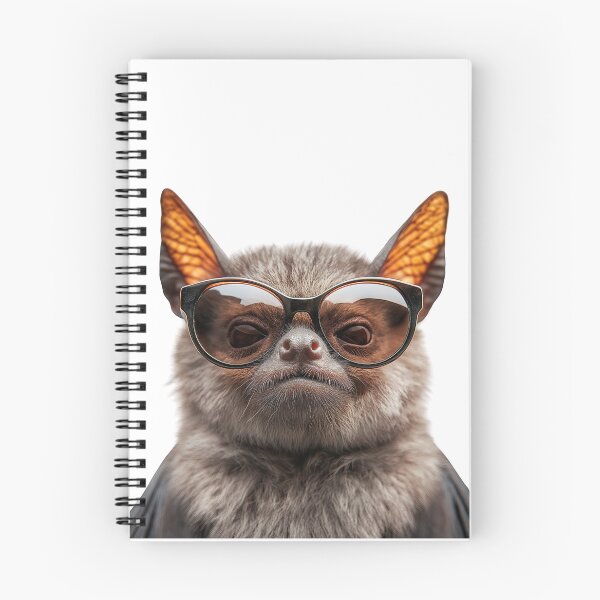 Item preview, Funny cool Big Brown Bat wearing sunglasses designed and sold by LazyOwlStore.