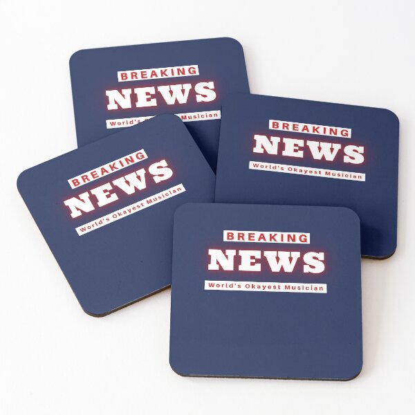 Item preview, Modest Maestro Breaking News Art designed and sold by Zakrytos ★★★★★.