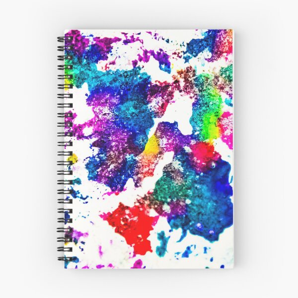 Item preview, queer radiation — abstract art » modern print » rainbow pattern designed and sold by express your yes the lampshade foundation.