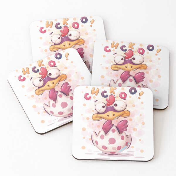 Item preview, Cuckoo the Chick - Cute Hatchling Cartoon Design designed and sold by MHassan92.
