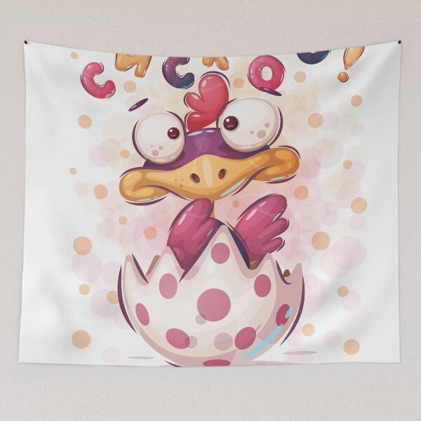 Item preview, Cuckoo the Chick - Cute Hatchling Cartoon Design designed and sold by MHassan92.