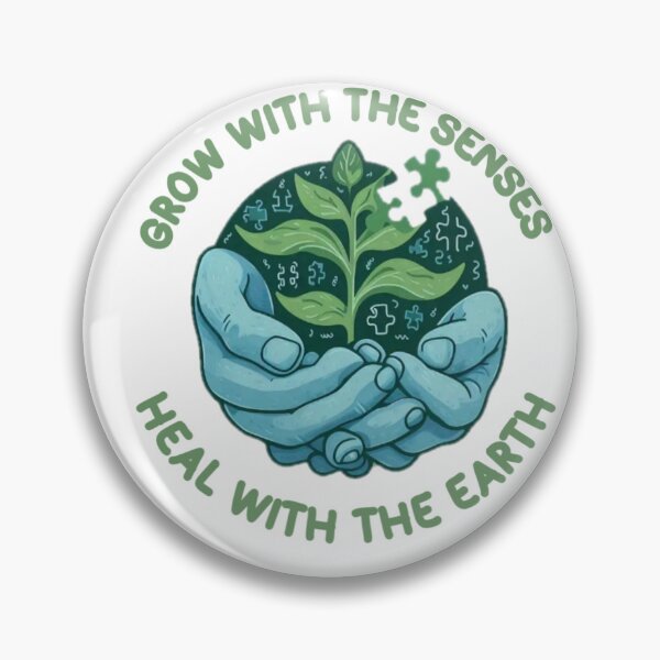Item preview, Heal with the earth mental health and autism designed and sold by Abibless1998.