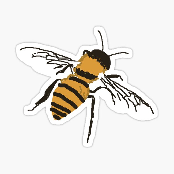 honey bee Sticker