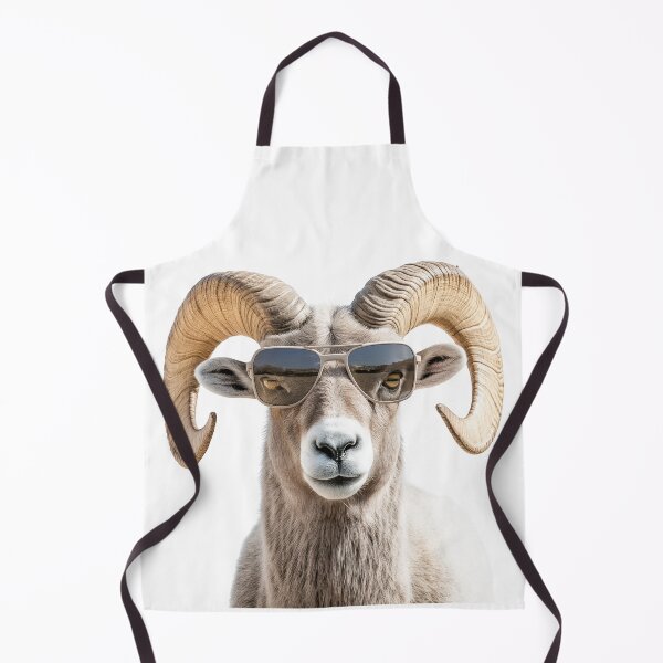 Item preview, Funny cool Bighorn Sheep wearing sunglasses designed and sold by LazyOwlStore.