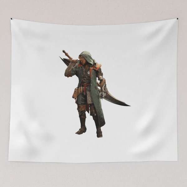 Item preview, Monster Hunter Wilds character fanart designed and sold by roartusa.